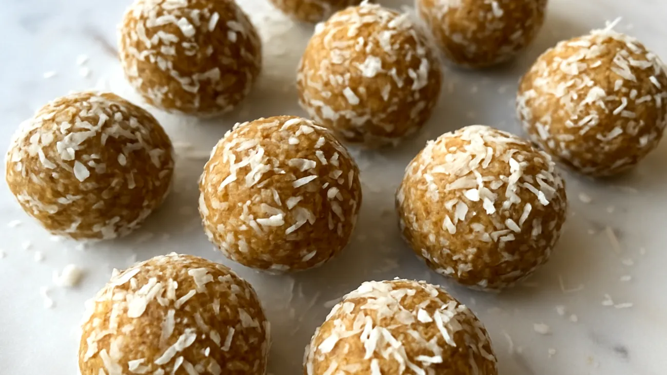 Mandel-Maca-Energy-Balls mit Ashwagandha"
